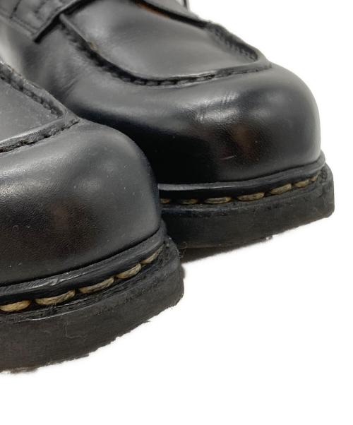 PARABOOT（パラブーツ）PARABOOT (パラブーツ) Uチップレザーシューズ ブラック サイズ:9の古着・服飾アイテム
