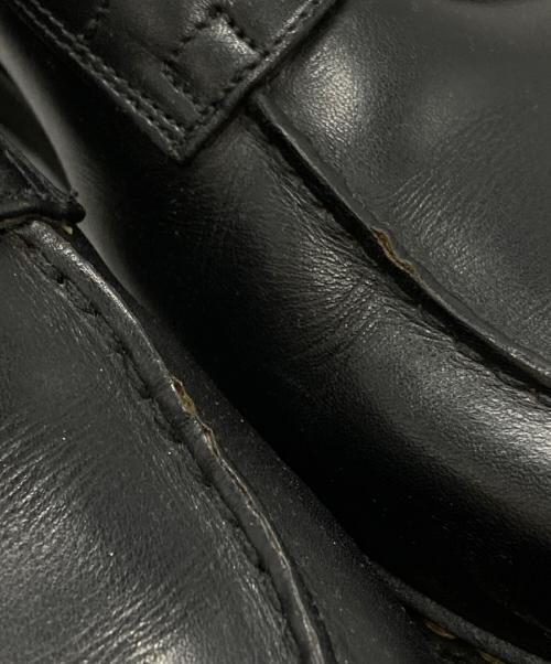 PARABOOT（パラブーツ）PARABOOT (パラブーツ) Uチップレザーシューズ ブラック サイズ:9の古着・服飾アイテム