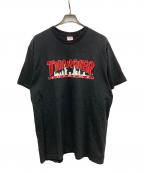 SUPREME×THRASHERシュプリーム×スラッシャー）の古着「SKYLINE TEE」｜ブラック