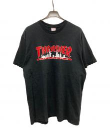 SUPREME×THRASHER（シュプリーム×スラッシャー）の古着「SKYLINE TEE」｜ブラック
