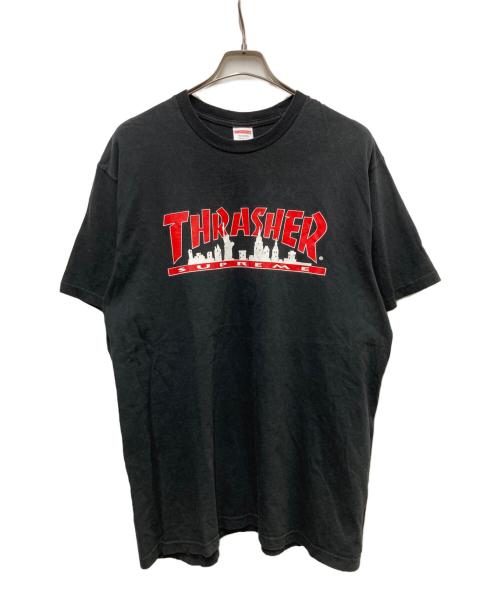 SUPREME（シュプリーム）SUPREME (シュプリーム) THRASHER (スラッシャー) SKYLINE TEE ブラック サイズ:Lの古着・服飾アイテム