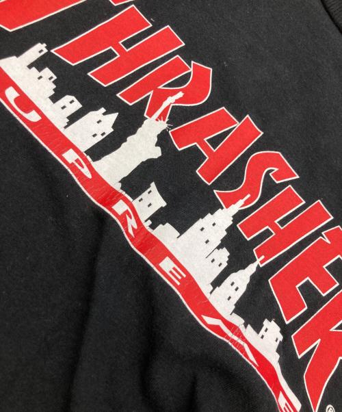 SUPREME（シュプリーム）SUPREME (シュプリーム) THRASHER (スラッシャー) SKYLINE TEE ブラック サイズ:Lの古着・服飾アイテム