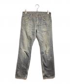 NUMBER (N)INEナンバーナイン）の古着「デニムパンツ/Denim Pants」｜グレー