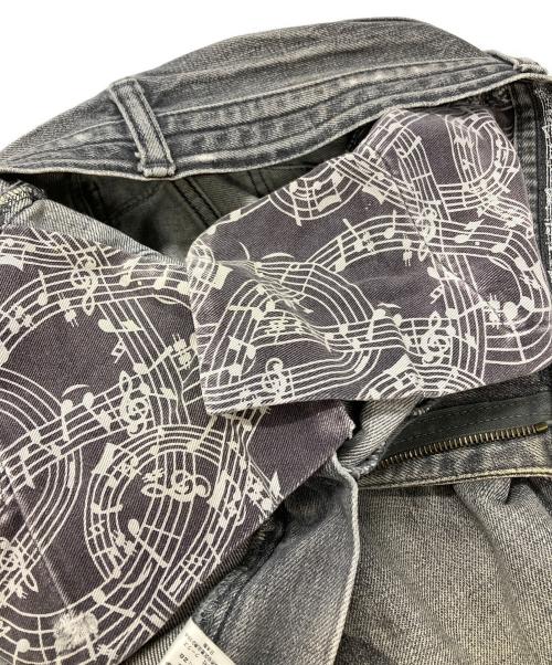 NUMBER (N)INE（ナンバーナイン）NUMBER (N)INE (ナンバーナイン) デニムパンツ/Denim Pants グレー サイズ:2の古着・服飾アイテム