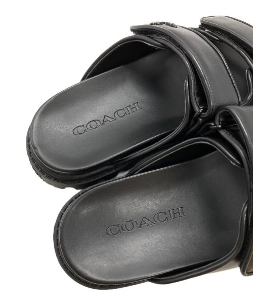 COACH（コーチ）COACH (コーチ) ツーバンドスポーツスライドサンダル/