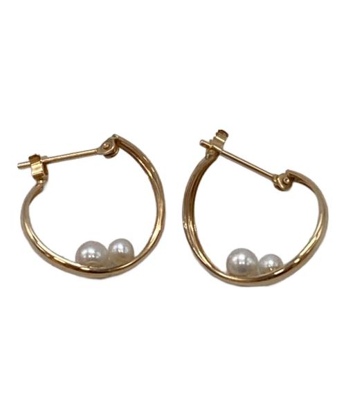 NOIR DE PUPEE（ノワール・ド・プペ）NOIR DE PUPEE (ノワール・ド・プペ) パールピアス/Pearl earrings ゴールド サイズ:不明の古着・服飾アイテム