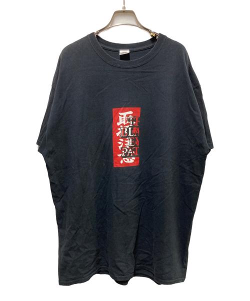 THE BLACK EYE PATCH（ブラックアイパッチ）THE BLACK EYE PATCH (ブラックアイパッチ) HANDLE WITH CARE TEE ブラック サイズ:XLの古着・服飾アイテム
