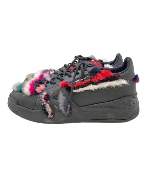 GIUSEPPE ZANOTTI（ジュゼッペザノッティ）GIUSEPPE ZANOTTI (ジュゼッペザノッティ) TALON WINTER/タロンウィンター ブラック サイズ:44の古着・服飾アイテム