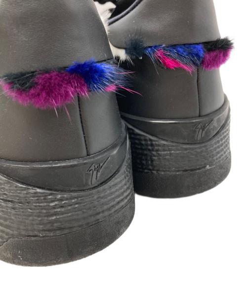 GIUSEPPE ZANOTTI（ジュゼッペザノッティ）GIUSEPPE ZANOTTI (ジュゼッペザノッティ) TALON WINTER/タロンウィンター ブラック サイズ:44の古着・服飾アイテム