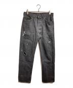 LEVI'Sリーバイス）の古着「先染め501デニムパンツ」｜ブラック