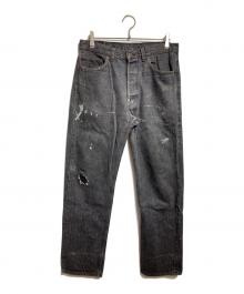 LEVI'S（リーバイス）の古着「先染め501デニムパンツ」｜ブラック