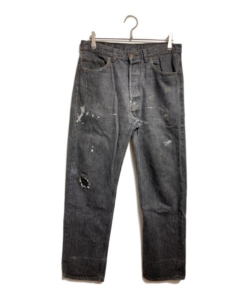 LEVI'S（リーバイス）LEVI'S (リーバイス) 先染め501デニムパンツ ブラック サイズ:W34×L30の古着・服飾アイテム
