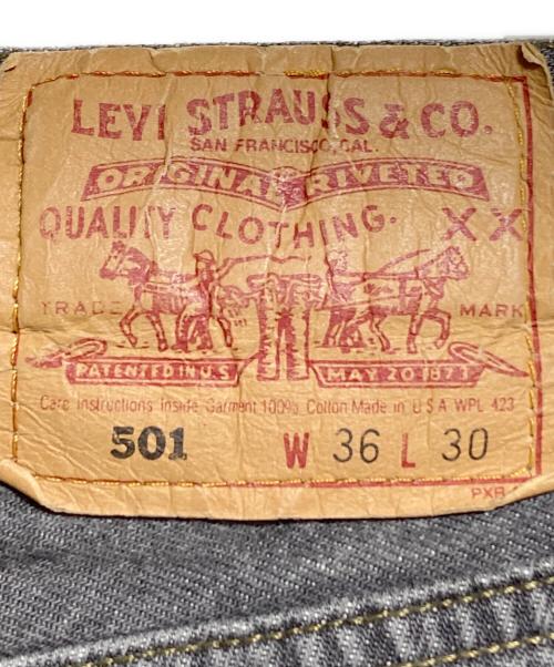 LEVI'S（リーバイス）LEVI'S (リーバイス) 先染め501デニムパンツ/Denim Pants グレー サイズ:36の古着・服飾アイテム