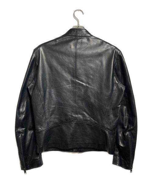 Maison Margiela（メゾンマルジェラ）Maison Margiela (メゾンマルジェラ) 5ZIPライダースジャケット（八の字ライダース） ブラック サイズ:46の古着・服飾アイテム