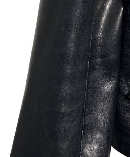 Maison Margiela（メゾンマルジェラ）Maison Margiela (メゾンマルジェラ) 5ZIPライダースジャケット（八の字ライダース） ブラック サイズ:46の古着・服飾アイテム