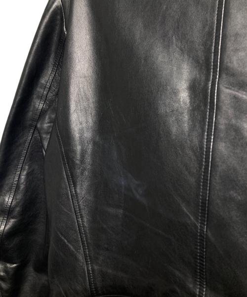 Maison Margiela（メゾンマルジェラ）Maison Margiela (メゾンマルジェラ) 5ZIPライダースジャケット（八の字ライダース） ブラック サイズ:46の古着・服飾アイテム