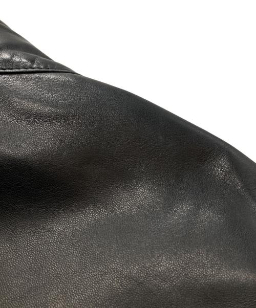 Maison Margiela（メゾンマルジェラ）Maison Margiela (メゾンマルジェラ) 5ZIPライダースジャケット（八の字ライダース） ブラック サイズ:46の古着・服飾アイテム