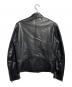 Maison Margiela (メゾンマルジェラ) 5ZIPライダースジャケット（八の字ライダース） ブラック サイズ:46：220000円