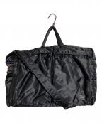 PORTERポーター）の古着「タンカー2WAYボストンバッグ/Tanker 2-Way Boston Bag」｜ブラック
