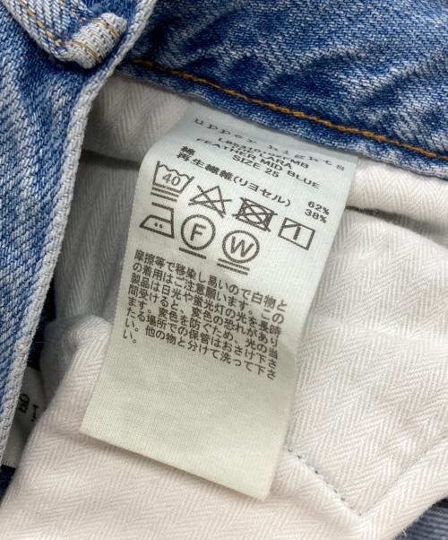 upper hights（アッパーハイツ）upper hights (アッパーハイツ) THE LARAデニムパンツ インディゴ サイズ:25の古着・服飾アイテム
