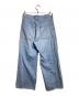 upper hights (アッパーハイツ) THE LARAデニムパンツ インディゴ サイズ:25：8000円