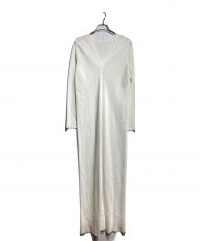 PHERE（フィアー）の古着「Caeli Reversible L/S Dress/カエリリア―シブルロングスリーブドレス」｜ホワイト