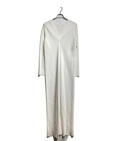 PHERE（フィアー）PHERE (フィアー) Caeli Reversible L/S Dress/カエリリア―シブルロングスリーブドレス ホワイトの古着・服飾アイテム