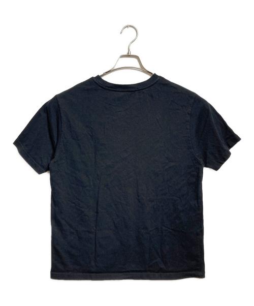 Kimhekim（キムヘキム）Kimhekim (キムヘキム) ポイントロゴTEE ブラック サイズ:Mの古着・服飾アイテム