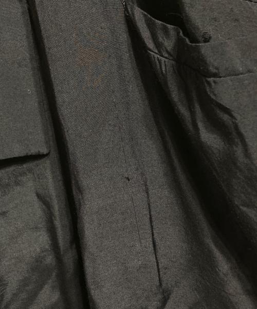 SACRA（サクラ）SACRA (サクラ) レーヨンシルクサロペット/Rayon-silk jumpsuit ブラック サイズ:38の古着・服飾アイテム