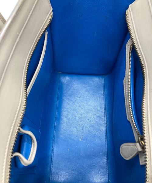 CELINE（セリーヌ）CELINE (セリーヌ) ラゲージマイクロショッパー ベージュの古着・服飾アイテム