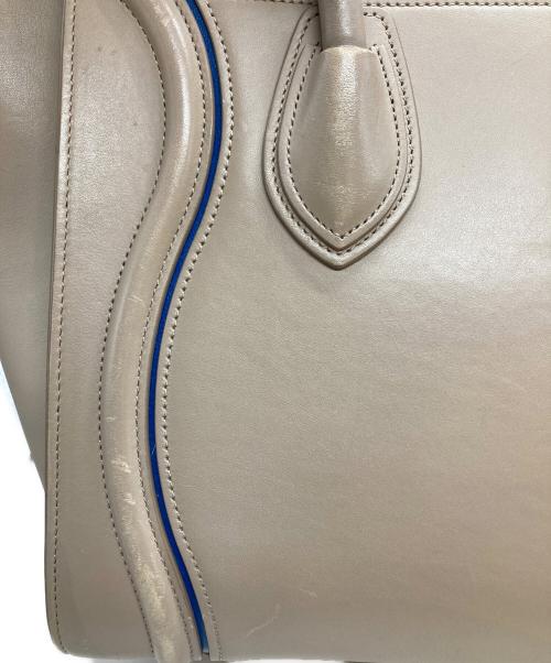 CELINE（セリーヌ）CELINE (セリーヌ) ラゲージマイクロショッパー ベージュの古着・服飾アイテム