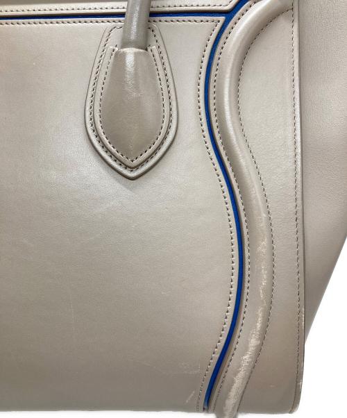 CELINE（セリーヌ）CELINE (セリーヌ) ラゲージマイクロショッパー ベージュの古着・服飾アイテム