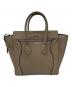 CELINE (セリーヌ) ラゲージマイクロショッパー ベージュ：40000円
