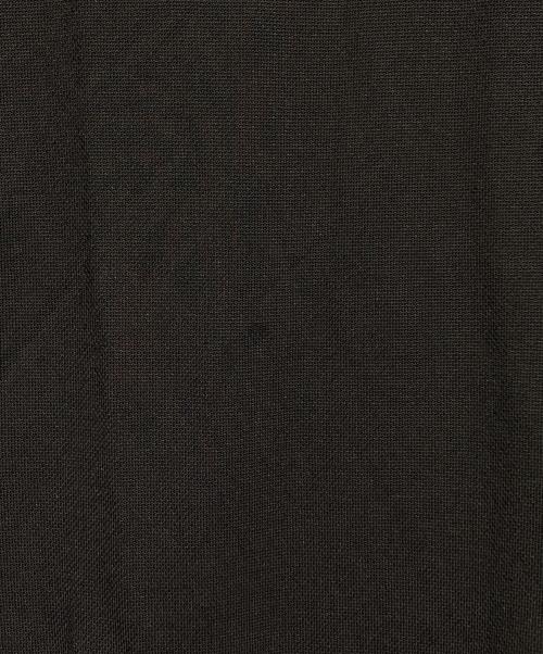 Maison Margiela 1 10（メゾン マルジェラ）Maison Margiela 1 10 (メゾン マルジェラ) ビスコースポロシャツ/Viscose polo shirt ブラック サイズ:Sの古着・服飾アイテム