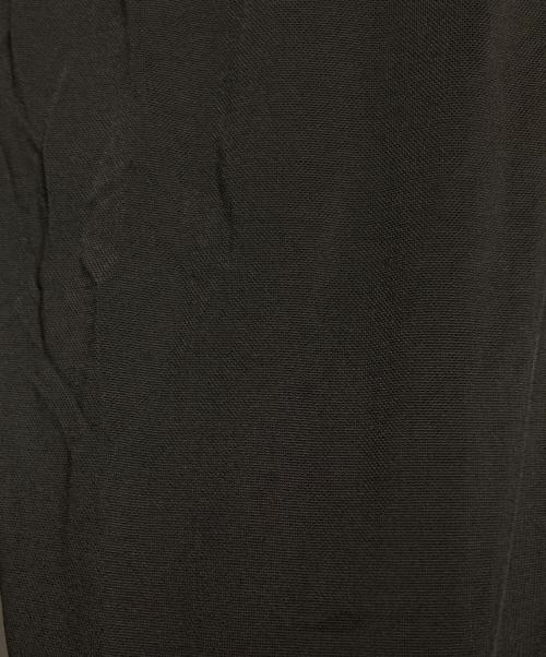 Maison Margiela 1 10（メゾン マルジェラ）Maison Margiela 1 10 (メゾン マルジェラ) ビスコースポロシャツ/Viscose polo shirt ブラック サイズ:Sの古着・服飾アイテム