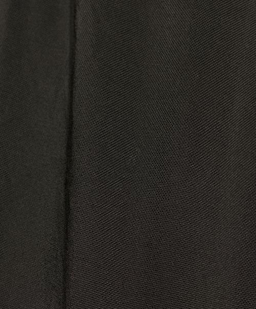 Maison Margiela 1 10（メゾン マルジェラ）Maison Margiela 1 10 (メゾン マルジェラ) ビスコースポロシャツ/Viscose polo shirt ブラック サイズ:Sの古着・服飾アイテム