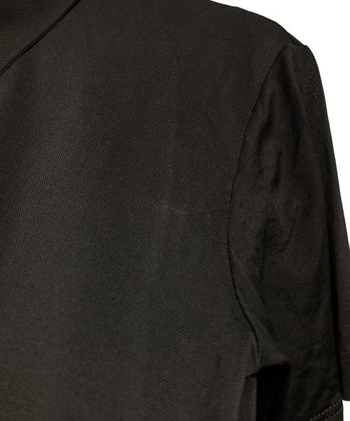 Maison Margiela 1 10（メゾン マルジェラ）Maison Margiela 1 10 (メゾン マルジェラ) ビスコースポロシャツ/Viscose polo shirt ブラック サイズ:Sの古着・服飾アイテム