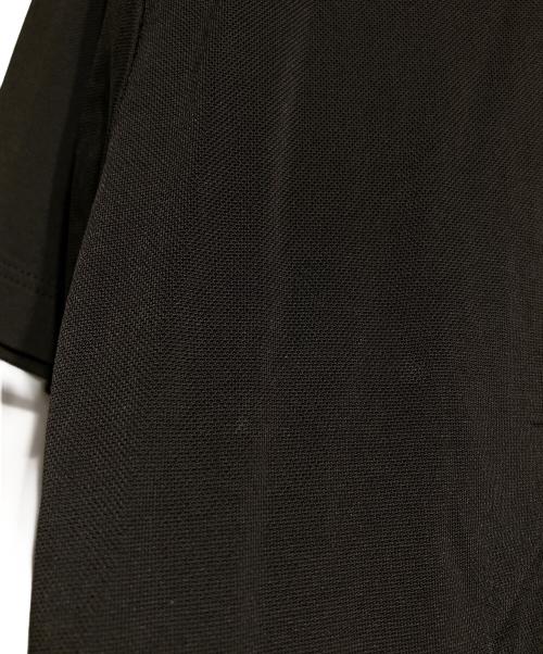 Maison Margiela 1 10（メゾン マルジェラ）Maison Margiela 1 10 (メゾン マルジェラ) ビスコースポロシャツ/Viscose polo shirt ブラック サイズ:Sの古着・服飾アイテム