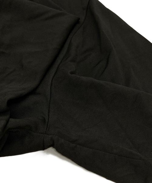 Maison Margiela 1 10（メゾン マルジェラ）Maison Margiela 1 10 (メゾン マルジェラ) ビスコースポロシャツ/Viscose polo shirt ブラック サイズ:Sの古着・服飾アイテム