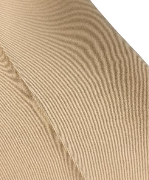 CABAN（キャバン）CABaN (キャバン) ハイツイストギャバジン テーパードパンツ ベージュ サイズ:Mの古着・服飾アイテム