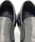 中古・古着 JIL SANDER (ジルサンダー) レザースリッポンスニーカー/Leather slip-on sneakers ブラック サイズ:40：13000円