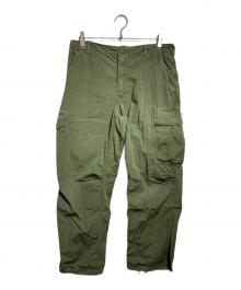 US ARMY（ユーエスアーミー）の古着「60's ジャングルファティーグカーゴパンツ/1960s Jungle Fatigue Cargo Pants」｜カーキ