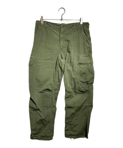 US ARMY（ユーエスアーミー）US ARMY (ユーエスアーミー) 60's ジャングルファティーグカーゴパンツ/1960s Jungle Fatigue Cargo Pants カーキ サイズ:Mの古着・服飾アイテム