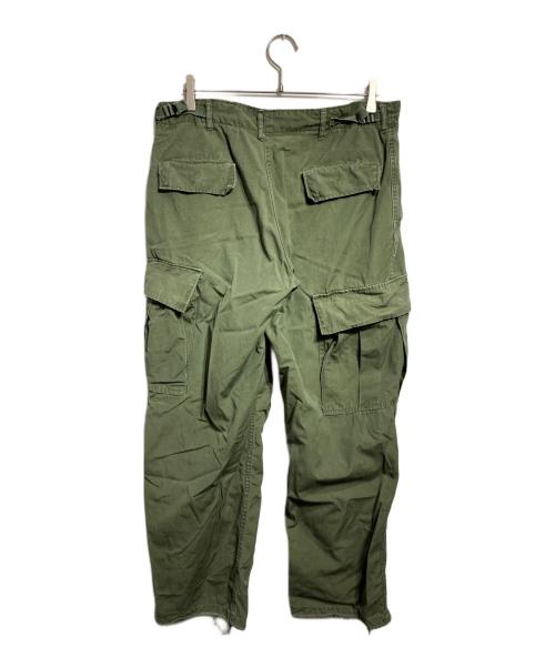 US ARMY（ユーエスアーミー）US ARMY (ユーエスアーミー) 60's ジャングルファティーグカーゴパンツ/1960s Jungle Fatigue Cargo Pants カーキ サイズ:Mの古着・服飾アイテム