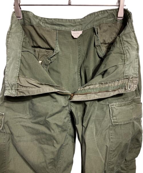US ARMY（ユーエスアーミー）US ARMY (ユーエスアーミー) 60's ジャングルファティーグカーゴパンツ/1960s Jungle Fatigue Cargo Pants カーキ サイズ:Mの古着・服飾アイテム