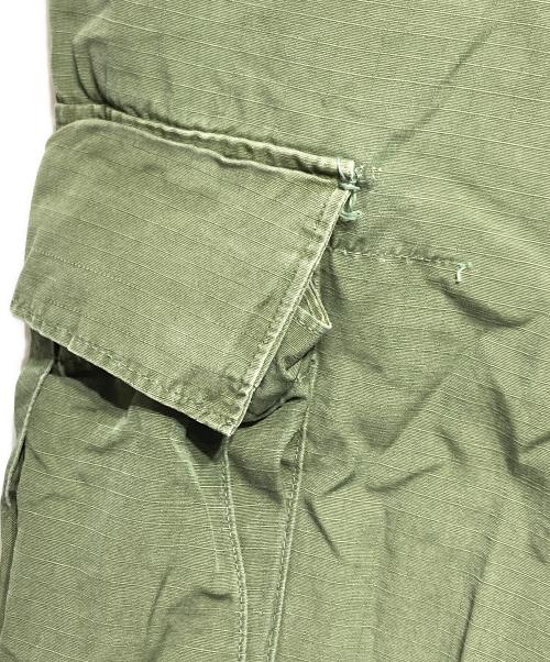 US ARMY（ユーエスアーミー）US ARMY (ユーエスアーミー) 60's ジャングルファティーグカーゴパンツ/1960s Jungle Fatigue Cargo Pants カーキ サイズ:Mの古着・服飾アイテム
