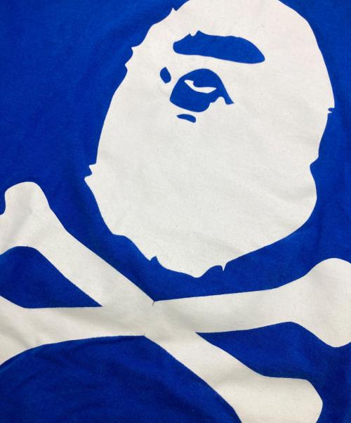 A BATHING APE（アベイシングエイプ）A BATHING APE (アベイシングエイプ) ロングスリーブカットソー ブルー サイズ:2XLの古着・服飾アイテム