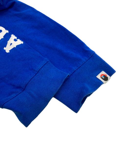 A BATHING APE（アベイシングエイプ）A BATHING APE (アベイシングエイプ) ロングスリーブカットソー ブルー サイズ:2XLの古着・服飾アイテム