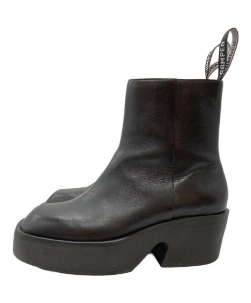 CAMPER（カンペール）CAMPER (カンペール) ビリー ハーフブーツ/Billy Boots ブラック サイズ:38の古着・服飾アイテム
