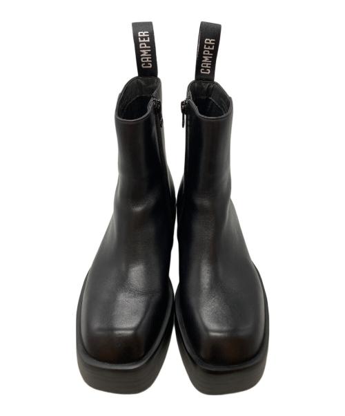CAMPER（カンペール）CAMPER (カンペール) ビリー ハーフブーツ/Billy Boots ブラック サイズ:38の古着・服飾アイテム